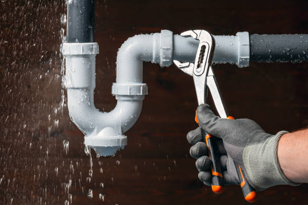 Professional Drain Cleaning technician working in Elk, WA